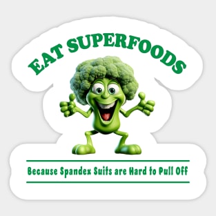 Eat Superfoods Sticker